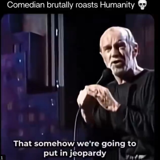 George Carlin Save the planet