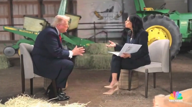 President Trump Ends Interview Early Criticizes Welkers Statements