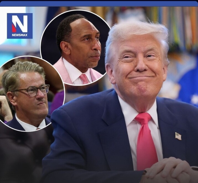 Trump Slams TV Commentators Stephen A Smith and Joe Scarborough