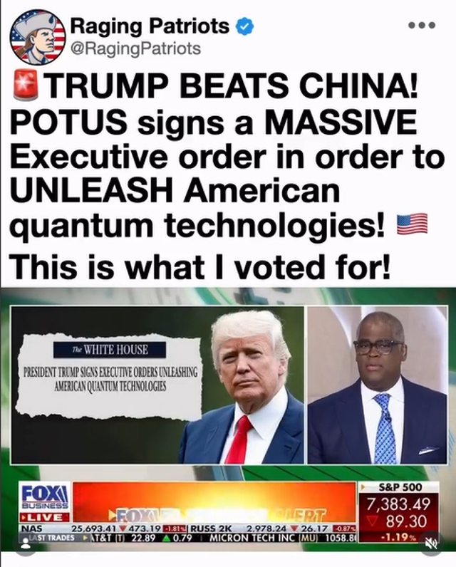 BTQ Technologies Gains as US Accelerates Quantum Computing Leadership