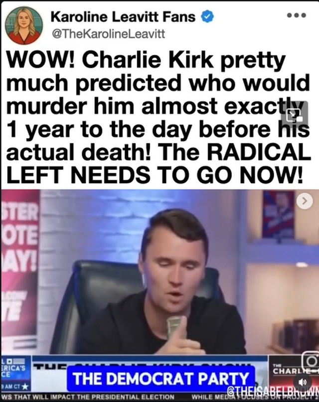 Charlie Kirk Warned of Political Violence Before His Death