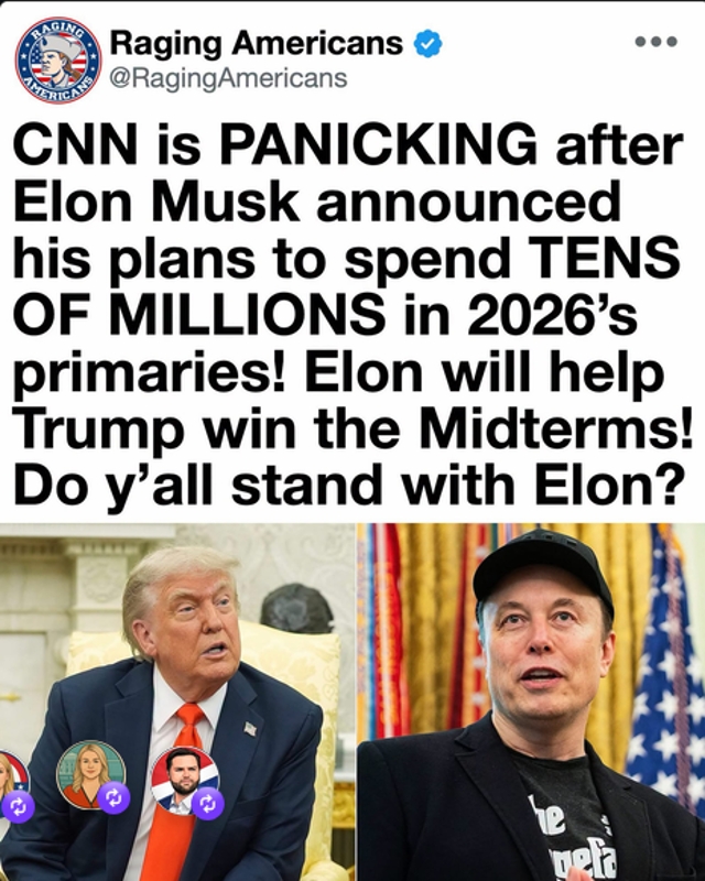 Elon Musk Commits Tens of Millions to Support America First Candidates in 2026 Primaries