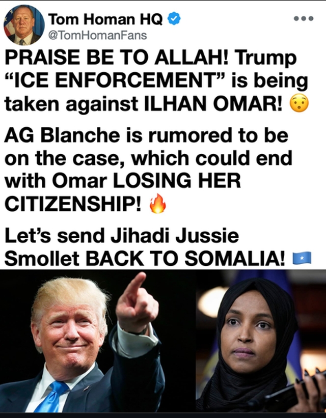Ilhan Omar Under Investigation as Calls Grow for Equal Immigration Enforcement