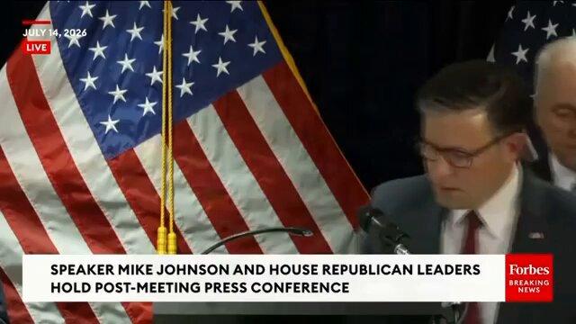 Speaker Mike Johnson Warns of Threats to the US Constitutional Republic