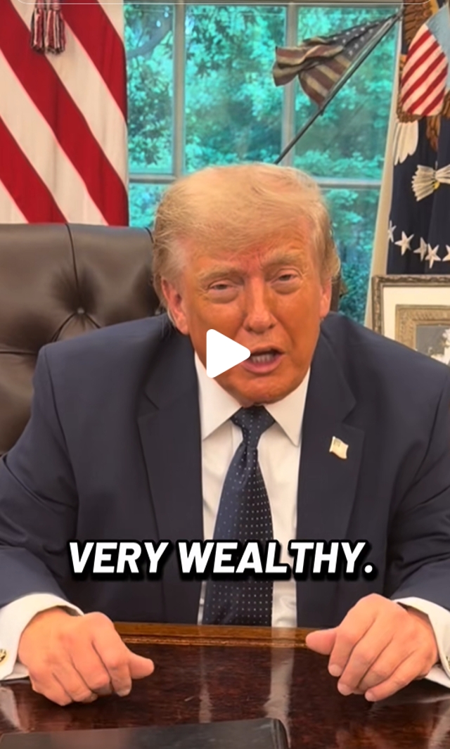 Trump Urges Public to Visit Official TrumpAccountsgov Website